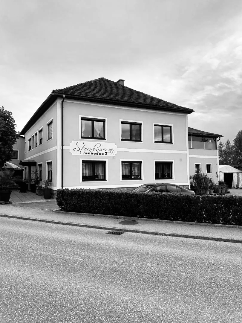 schwarz weiß Bild Sternbauer